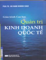 Giáo trình cao học Quản trị kinh doanh quốc tế