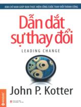 Dẫn dắt sự thay đổi  : Leading change 
