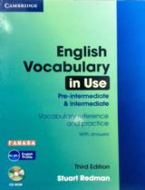 English Vocabulary in Use  : Pre-Intermediate and Intermediate with Answers and CD 