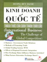 Kinh doanh quốc tế thách thức của cạnh tranh toàn cầu   : International business: The challenge of global competition 