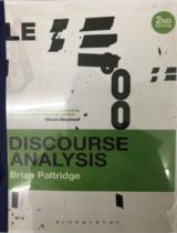 Discourse analysis  : An introduction 