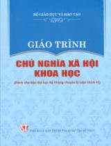 Giáo trình chủ nghĩa xã hội khoa học 