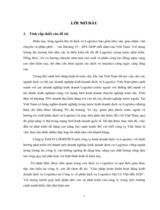 Giải pháp hoàn thiện hoạt động kinh doanh dịch vụ Logistics tại công ty Daco Logistics đến 2020