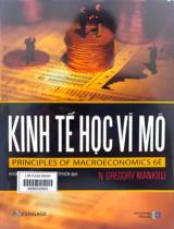 Kinh tế học vĩ mô  : Principles of macroeconomics 6e 