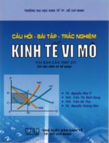 Kinh tế vi mô  : Câu hỏi - Bài tập - Trắc nghiệm 