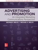 Advertising and Promotion  : An Integrated Marketing Communications Perspective 
