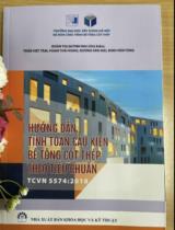 Hướng dẫn tính toán cấu kiện bê tông cốt thép theo tiêu chuẩn TCVN 5574:2018 