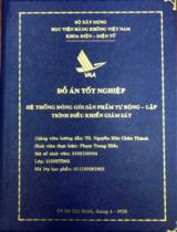 Hệ thống đóng gói sản phẩm tự động - Lập trình điều khiển giám sát 