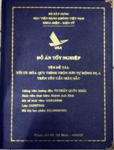 Tối ưu hoá quy trình trộn sơn tự động dựa trên yêu cầu màu sắc 