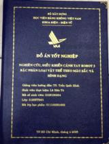 Nghiên cứu, điều khiển cánh tay robot 3 bậc phân loại vật thể theo màu sắc và hình dạng 