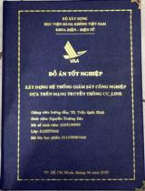 Xây dựng hệ thống giám sát công nghiệp dựa trên mạng truyền thông CC_Link 