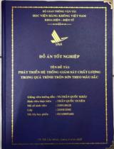 Phát triển hệ thống giám sát chất lượng trong quá trình trộn sơn theo màu sắc 