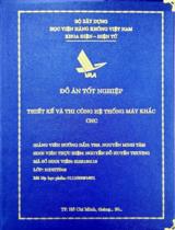 Thiết kế và thi công hệ thống máy khắc CNC 